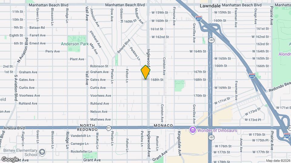 2704 Gates Ave, Unit A Mapa y Detalles de la Ubicación
