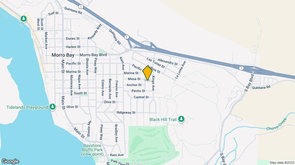 550 Madera Ave Map and Location Details