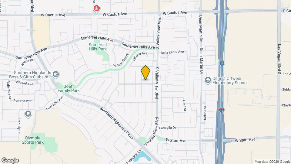 10921 Calcedonian St Map and Location Details