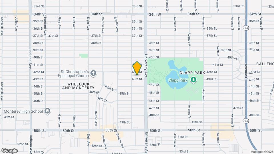 2514 43rd St Map and Location Details