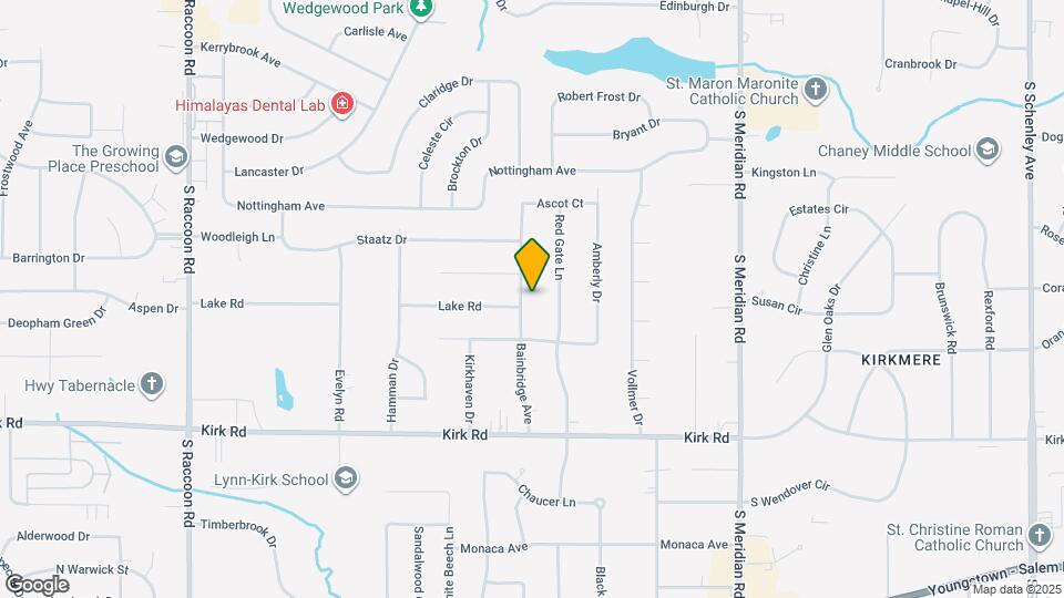 2529 Bainbridge Ave Map and Location Details