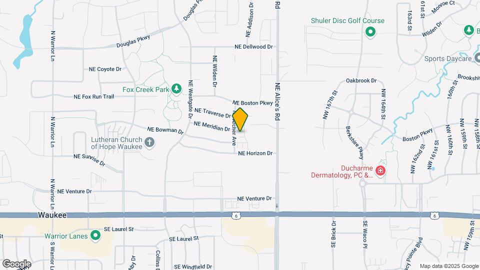 853 NE Iris Ave Map and Location Details