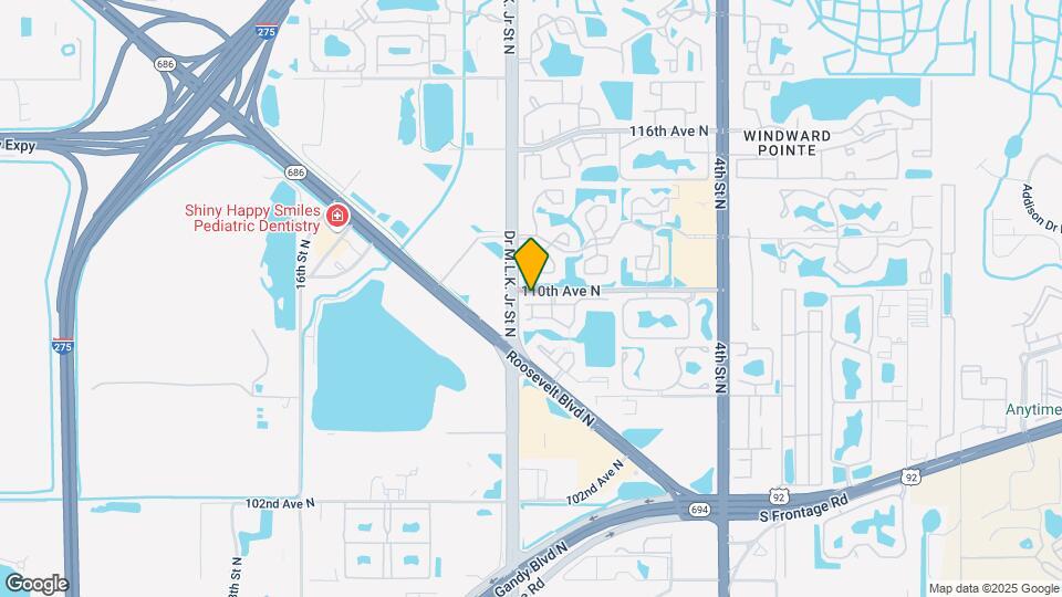 895 N Village Dr Map and Location Details