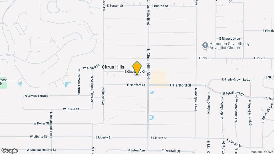 340 E Glassboro Ct Map and Location Details