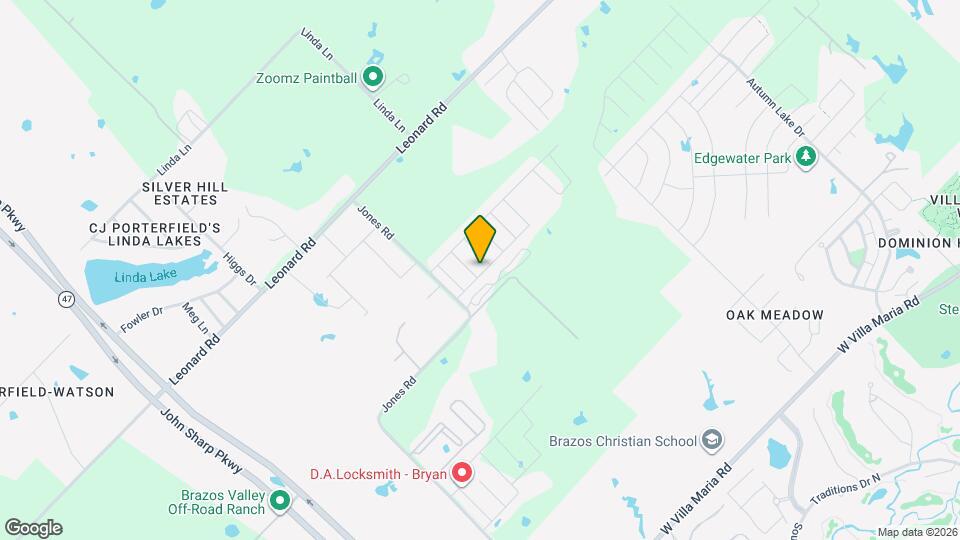 4717 Los Pines Way Map and Location Details