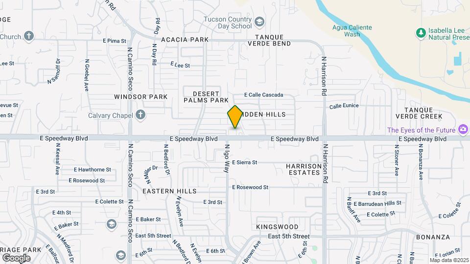 9112 E Esperanza Dr Map and Location Details