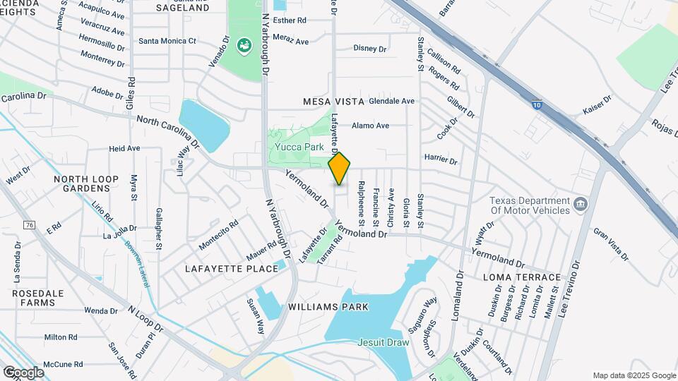 848-860 Lafayette Dr Mapa y Detalles de la Ubicación