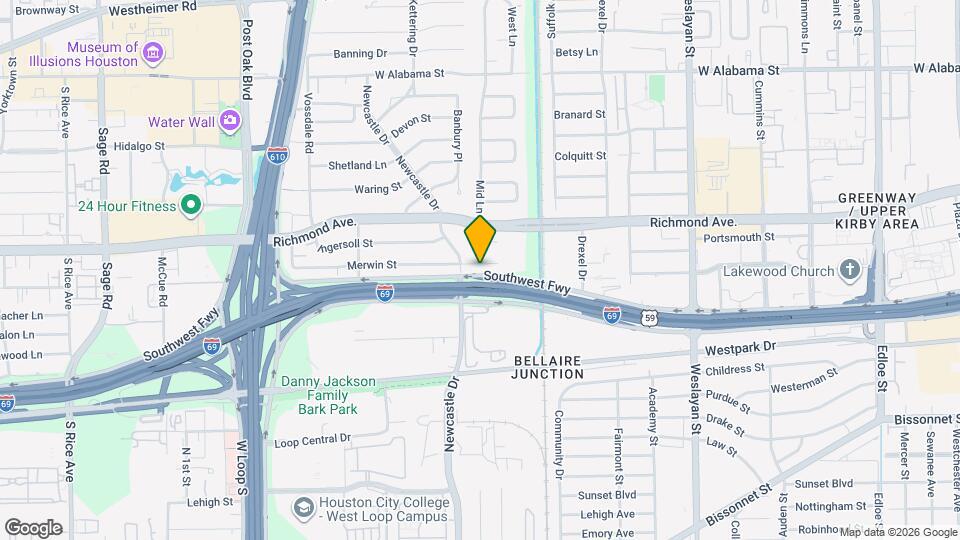 4415 Merwin St Map and Location Details