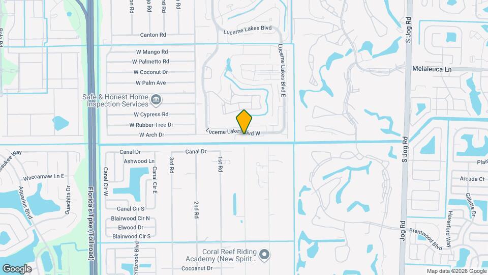 4734 Lucerne Lakes Blvd W Map and Location Details
