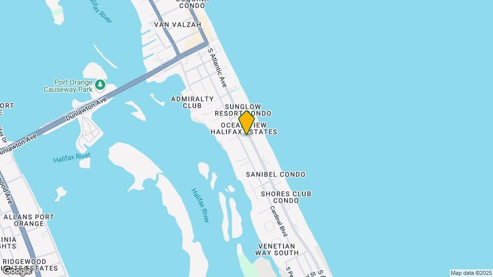 3724 S Atlantic Ave, Unit 5 Map and Location Details