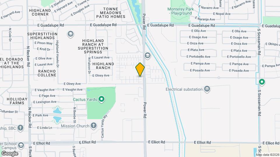 441 N Ranger Trail Map and Location Details