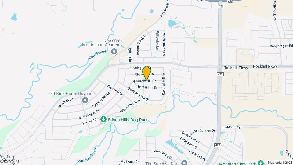 14104 Sparrow Hill Dr Map and Location Details