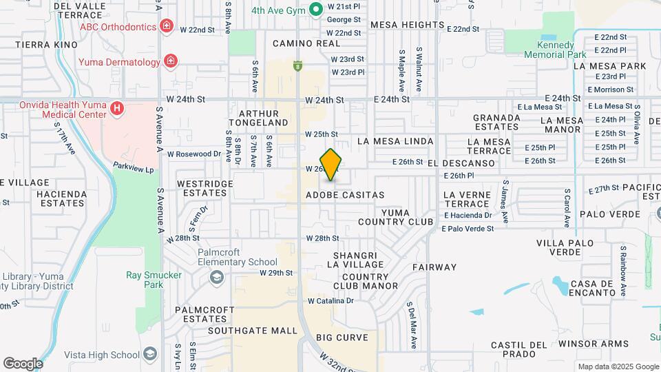 2640 S Virginia Dr Map and Location Details