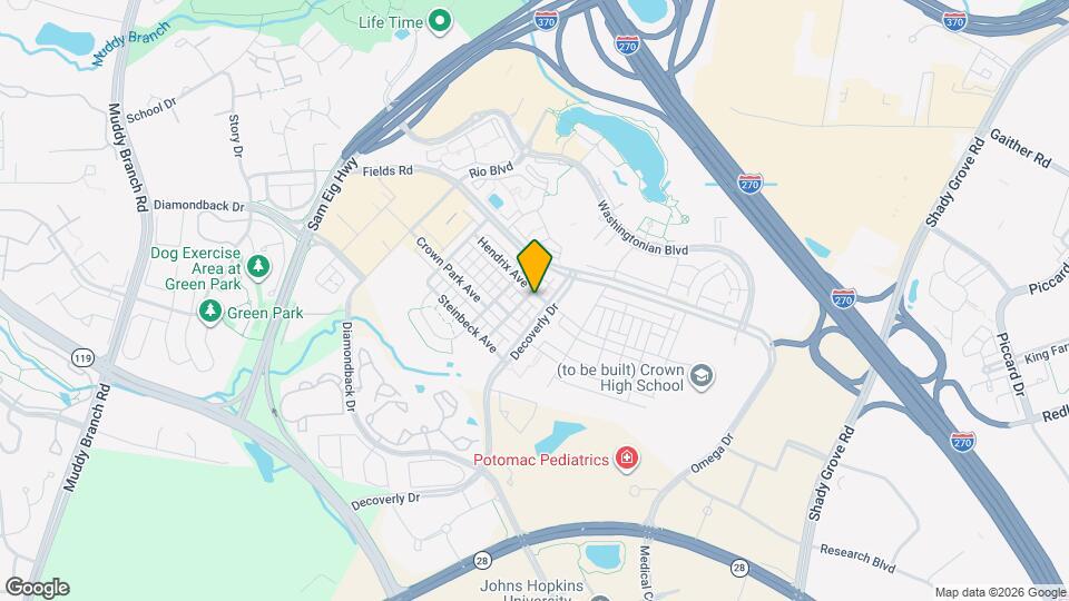 705 Hendrix Ave Map and Location Details