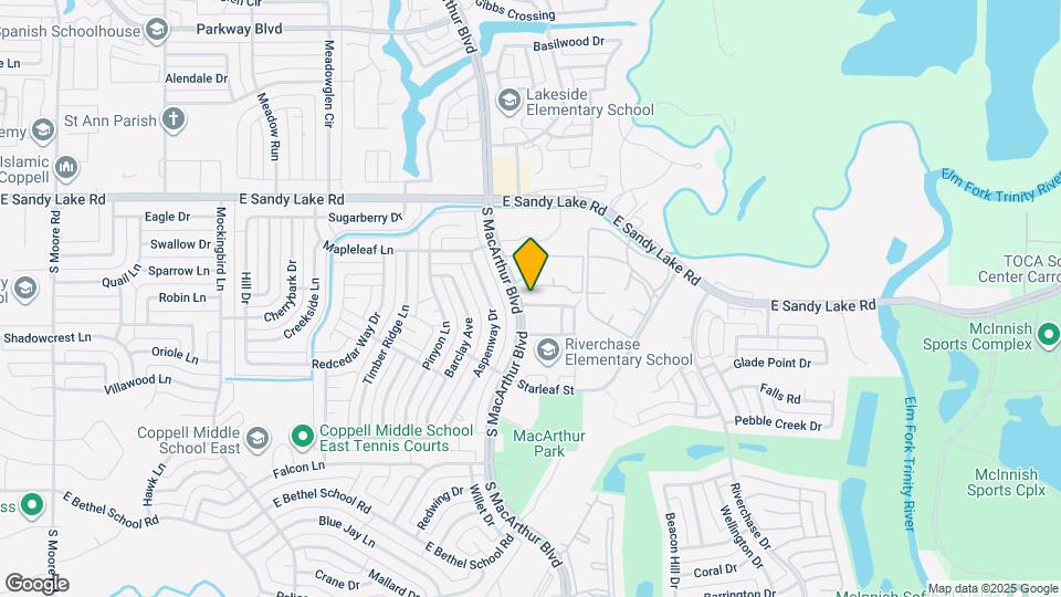 1008 Colonial Dr Map and Location Details