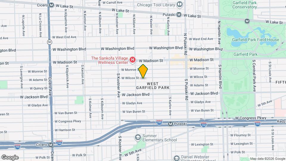 4235 W Wilcox St, Unit Unit 1A _ 1B Map and Location Details