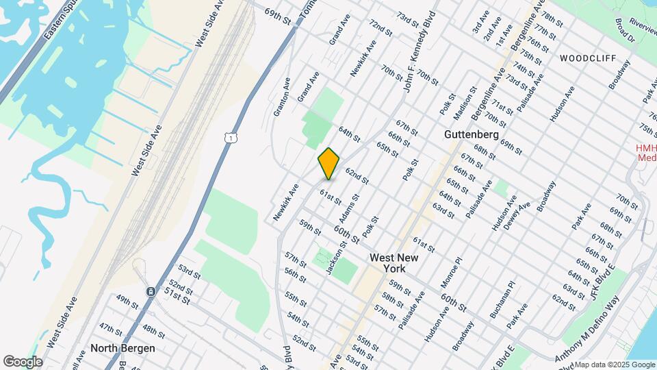 6109-6111 Washington St Map and Location Details