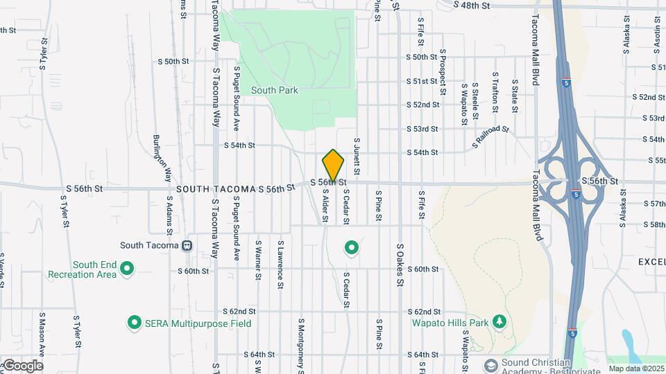 3114 S 56th St Map and Location Details