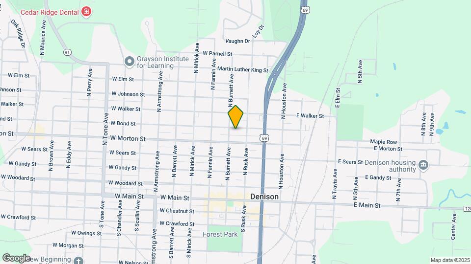 320 W Bond St Map and Location Details