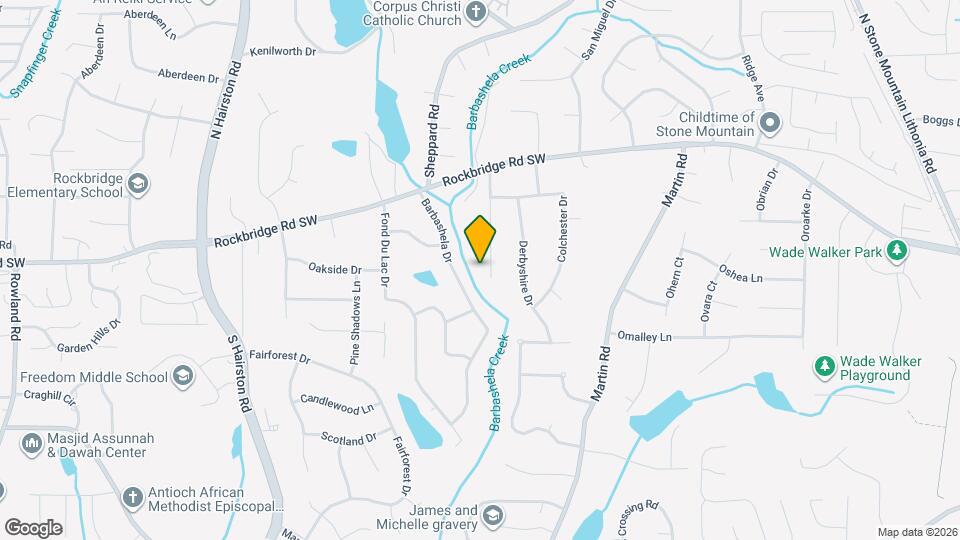 381 Shelton Woods Ct Mapa y Detalles de la Ubicación