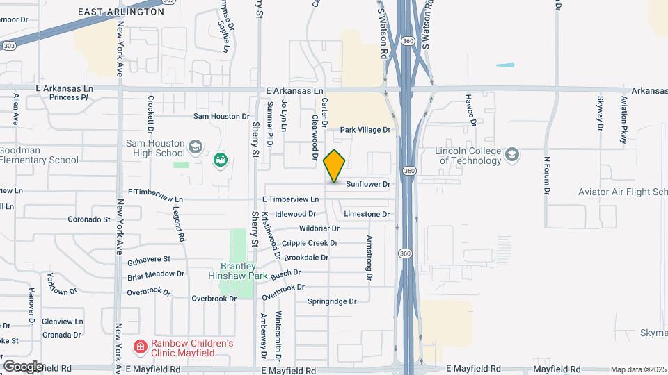 2406 Sunflower Dr Map and Location Details