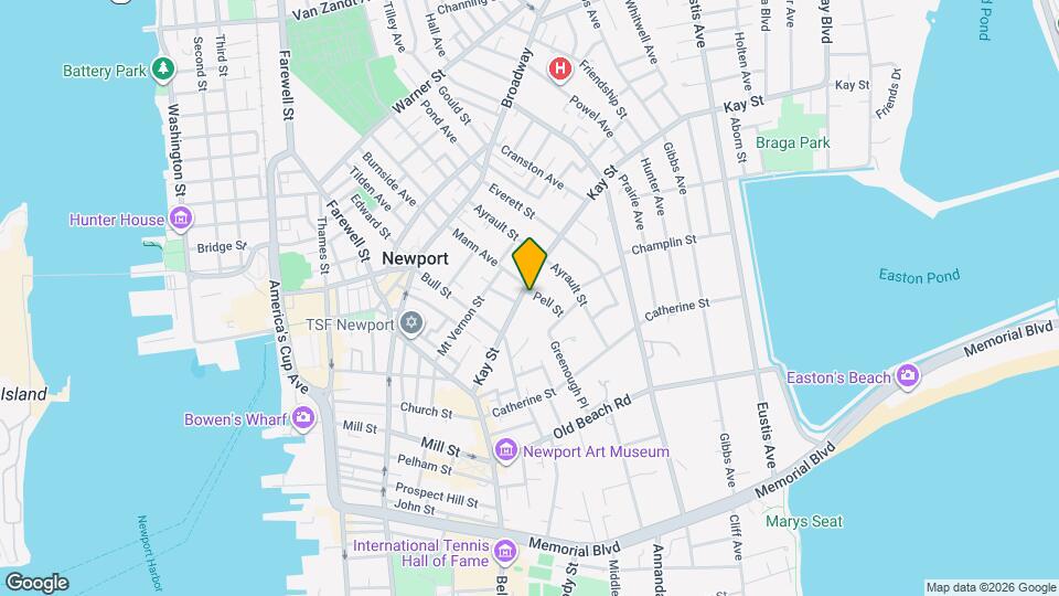 1 Pell St Map and Location Details