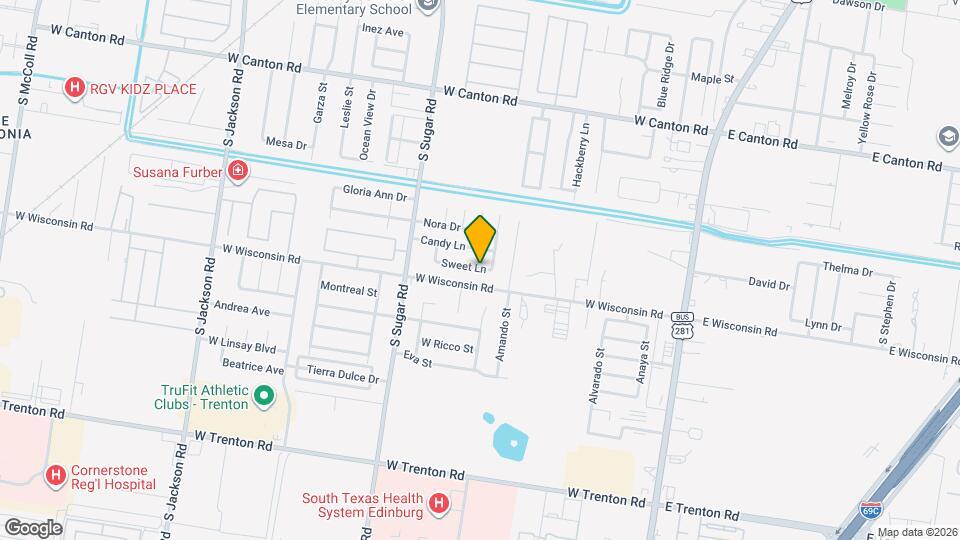 10 Sweet Ln Map and Location Details