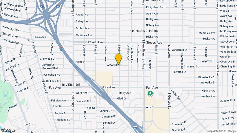 454 Astor St Map and Location Details