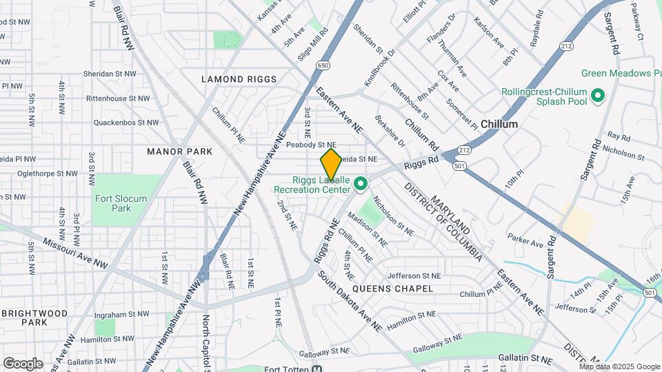 342 Nicholson St NE Map and Location Details