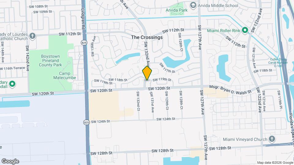 11931 SW 132nd Ave Map and Location Details