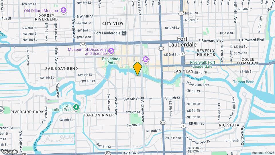 New River Yacht Club Map and Location Details