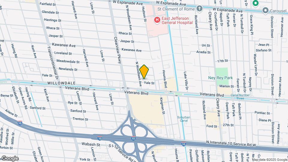 4437 Yale St Map and Location Details
