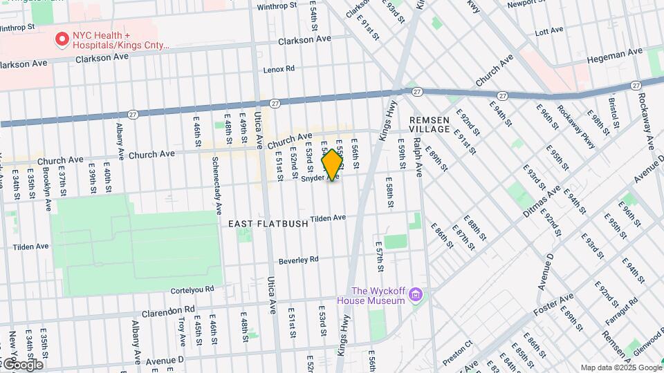 359 E 54th St Map and Location Details