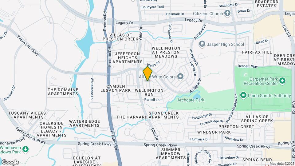 6705 Candlecreek Ln Map and Location Details