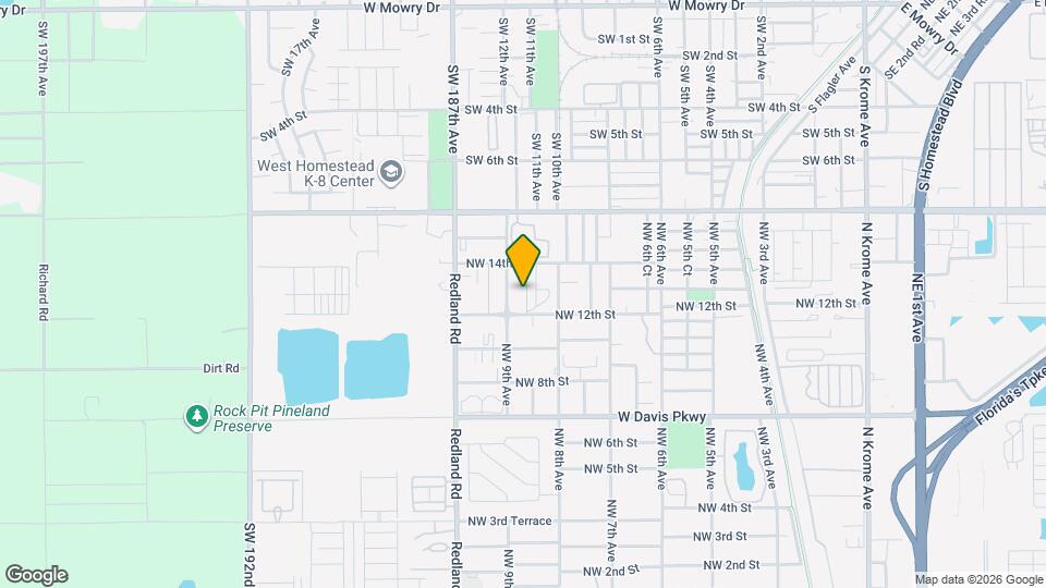 1218 NW 8th Pl Map and Location Details