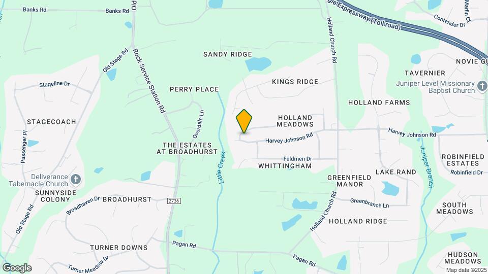 1524 Harvey Johnson Rd Map and Location Details