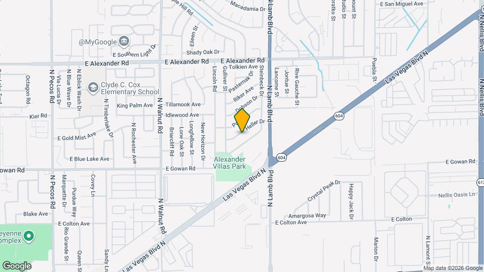 4187 Heller Dr Map and Location Details