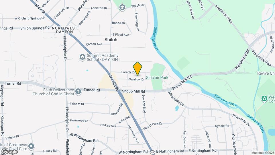 125 Swallow Dr Map and Location Details