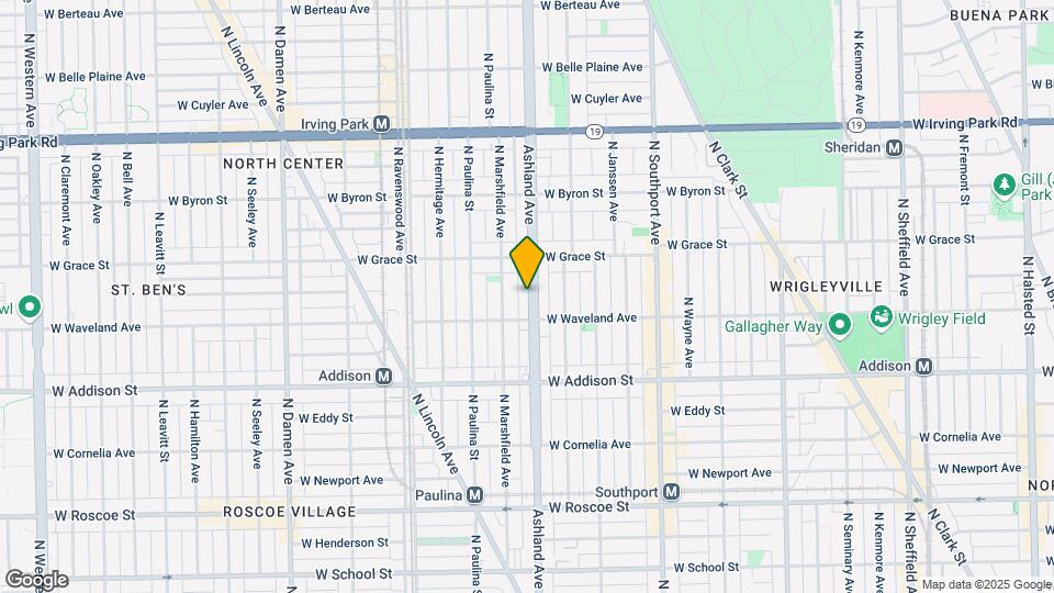 3720 N Ashland Ave Mapa y Detalles de la Ubicación