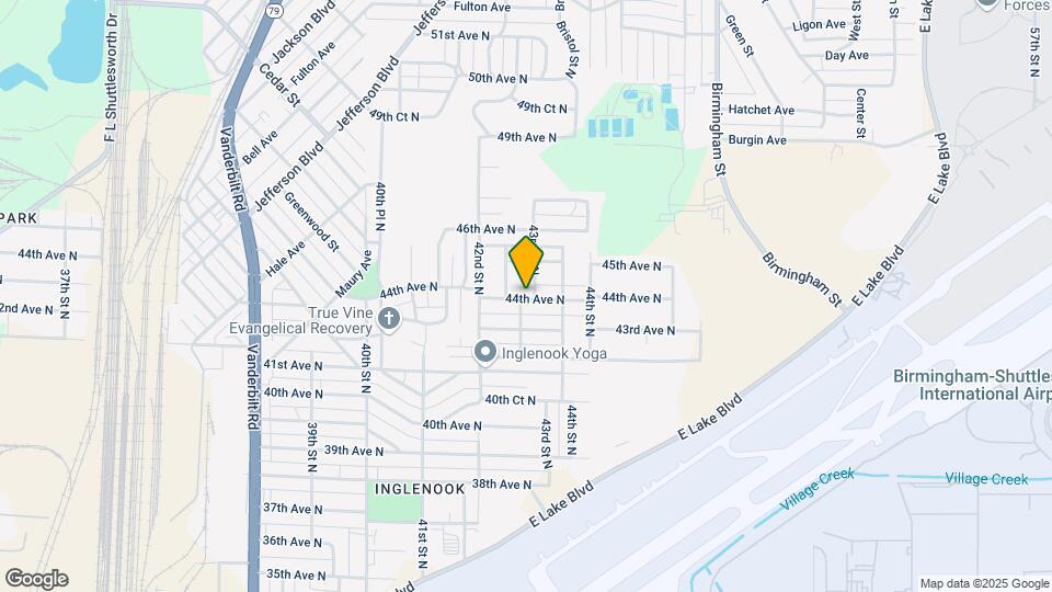 4400 43rd St N Map and Location Details