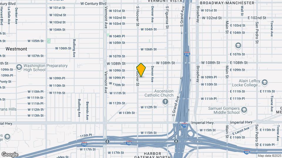 646 W 109th Pl, Unit 642 Mapa y Detalles de la Ubicación