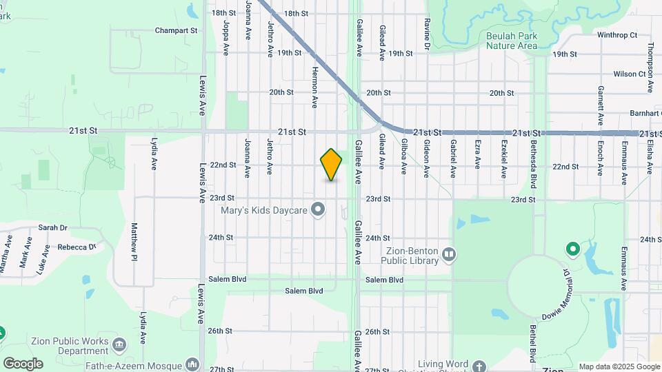 2206-2208 Hebron Ave Mapa y Detalles de la Ubicación