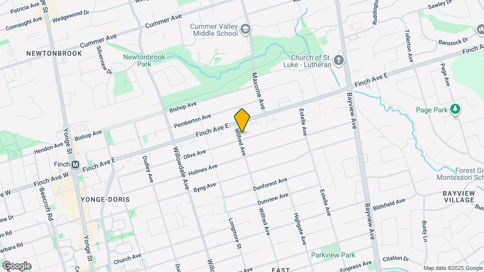325 Wilfred Ave Map and Location Details