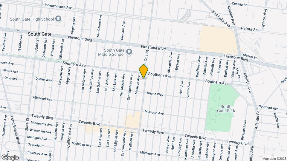 9235 Otis St Map and Location Details