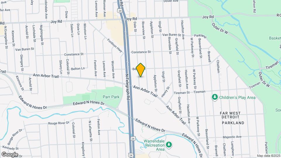 8126 Dale St Map and Location Details