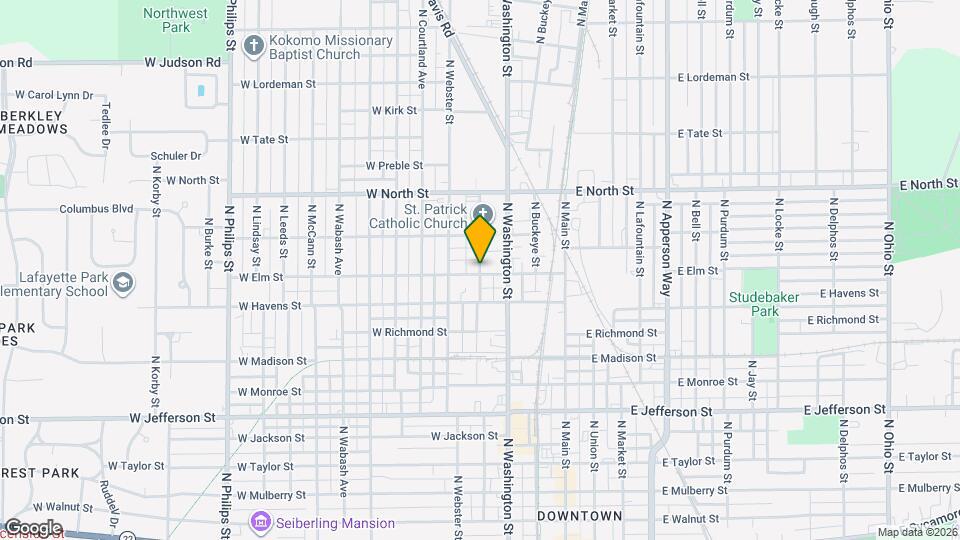 320 W Elm St, Unit 320 W Elm St Mapa y Detalles de la Ubicación