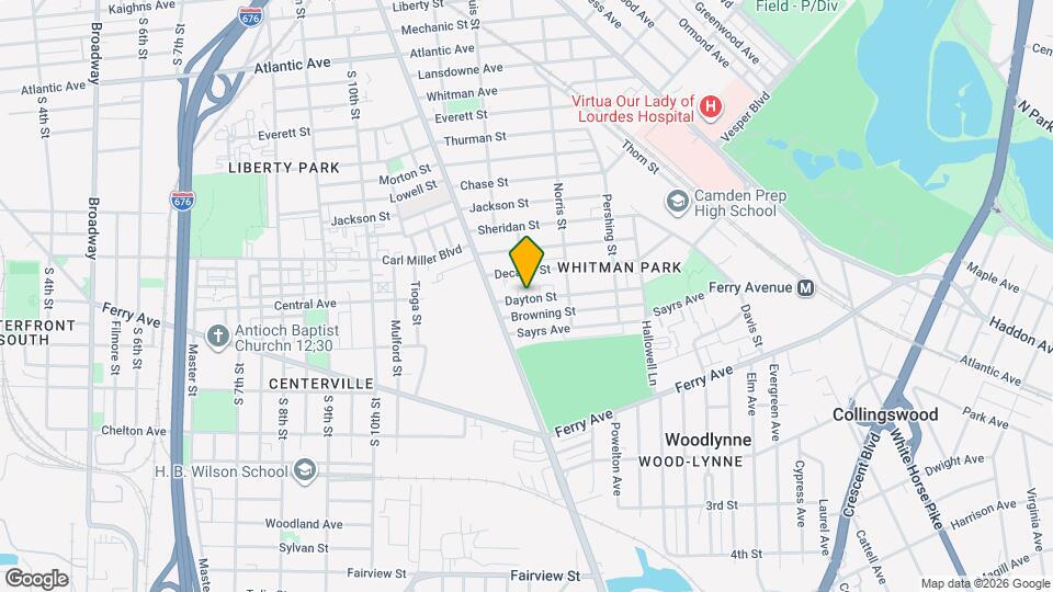 1243 Dayton St Mapa y Detalles de la Ubicación