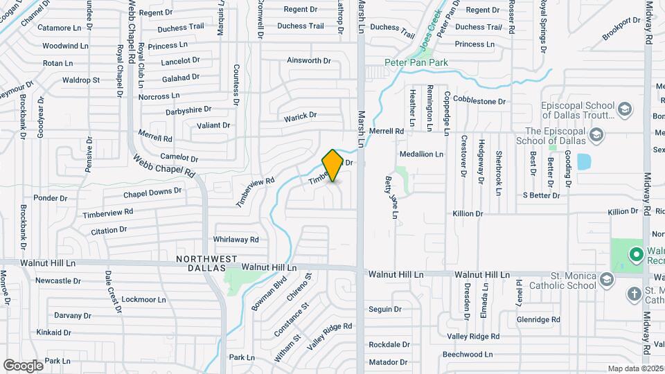 10135 Rockmoor Dr Map and Location Details