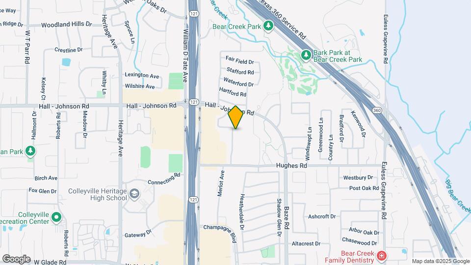 4409 Vineyard Creek Dr Map and Location Details
