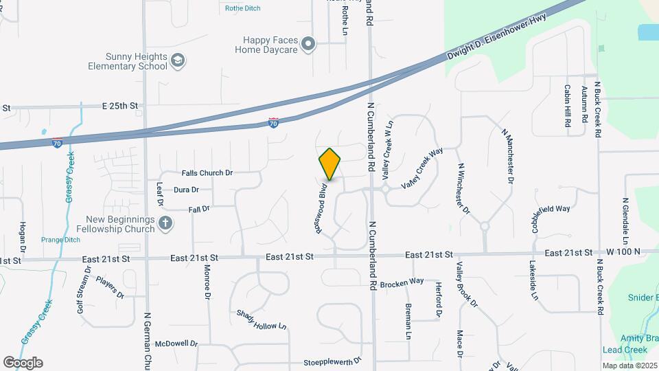 2261 Rosswood Blvd Map and Location Details